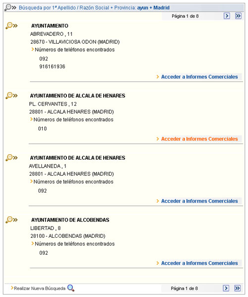 GUIA TELEFONICA PERSONA guia telefonica persona: