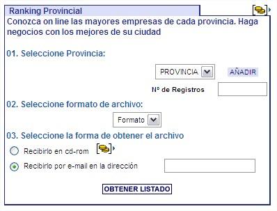 Formulario Ranking Provincial