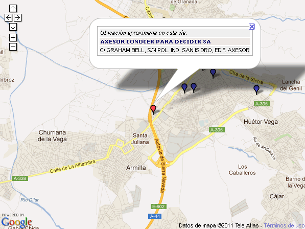 Mapa Localizaci�n