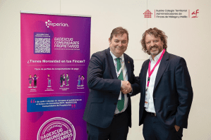 Firma del convenio entre Experian y el Colegio de Administradores de Fincas de Málaga y Melilla