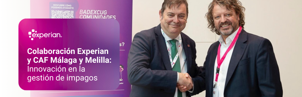 Firma del convenio entre Experian y el Colegio de Administradores de Fincas de Málaga para la gestión de impagos