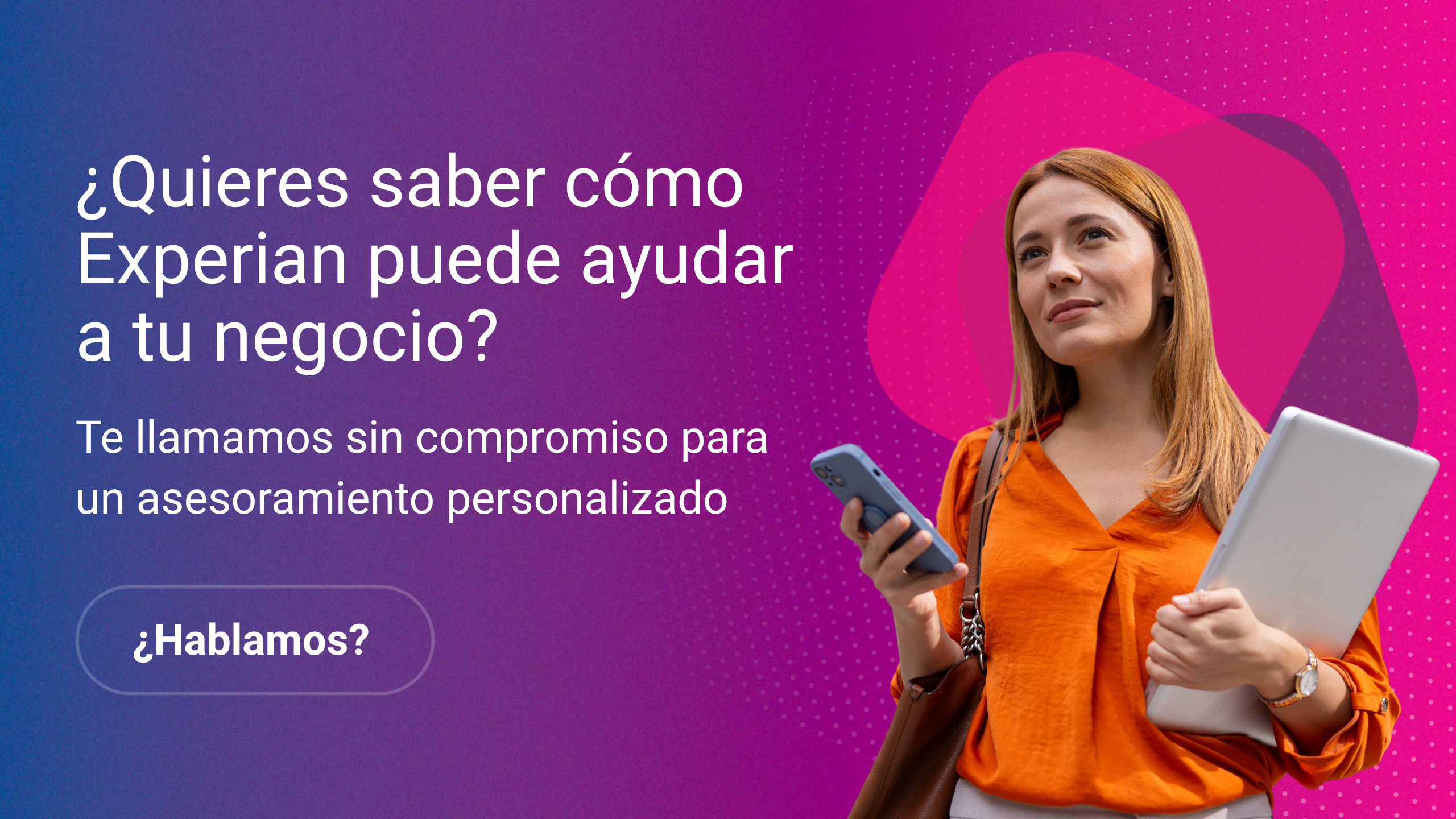 Asesoramiento de Experian para negocios