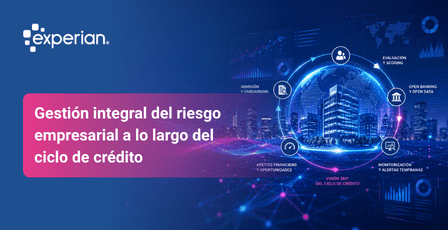 Gestión integral del riesgo empresarial con visión 360°, scoring avanzado, Open Banking, monitorización continua y decisiones basadas en datos en todo el ciclo de crédito.