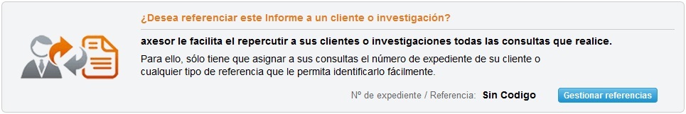 Módulo referenciar consumo a clientes Módulo referenciar consumo a clientes