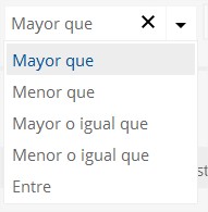 Selector fecha Selector fecha