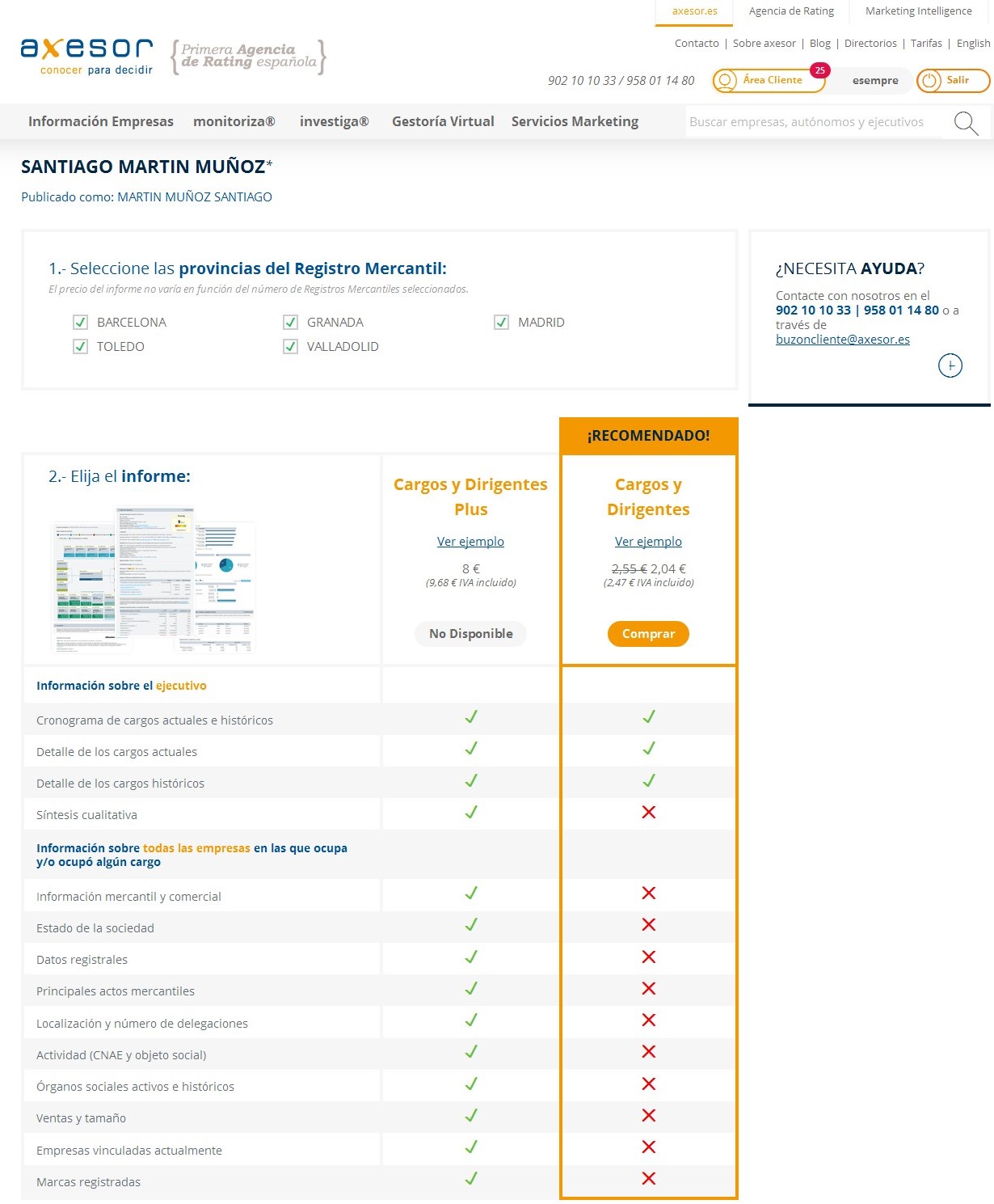 Lista de Cargos y Dirigentes 2