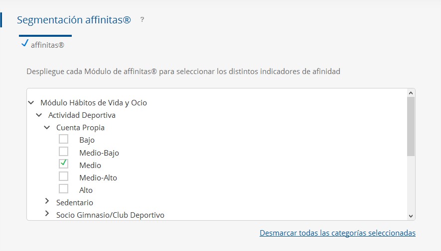 Grupos affinitas Grupos affinitas
