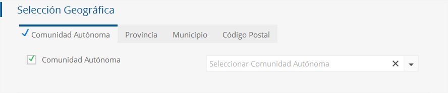 Selección Comunidad Autónoma Selección Comunidad Autónoma